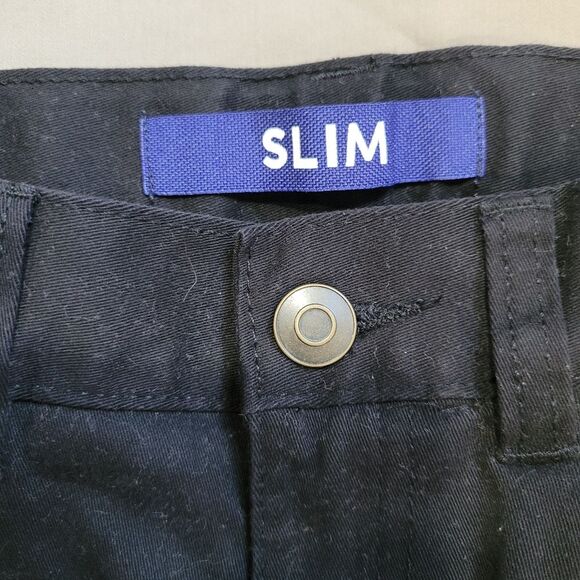 French toast size 6 slim fit black skinny pants - Picture 2 of 6